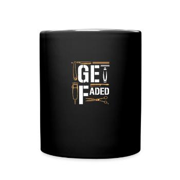 Drôle Barbier Coiffeur Coiffeur Coiffeur - Mug uni - noir - Devant