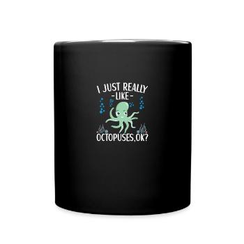 Octopus Outfit Octopus Octopus - Mug uni - noir - Devant