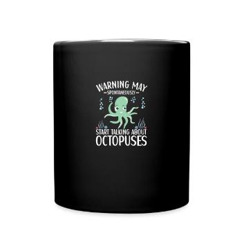 Octopus Outfit Octopus Octopus - Mug uni - noir - Devant