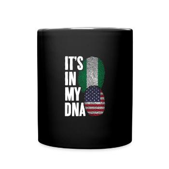 Awesome It's In My DNA American Nigerian - Full Colour Mug - black - Front