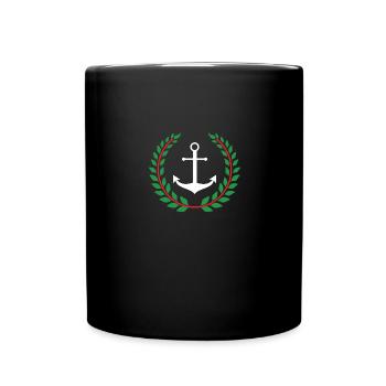 Narcos Sailor Anker - Tasse einfarbig - Schwarz - Vorne