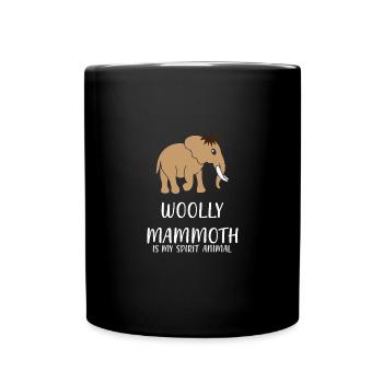 Mammouth - Mug uni - noir - Devant