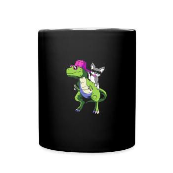 Boston Terrier - Mug uni - noir - Devant