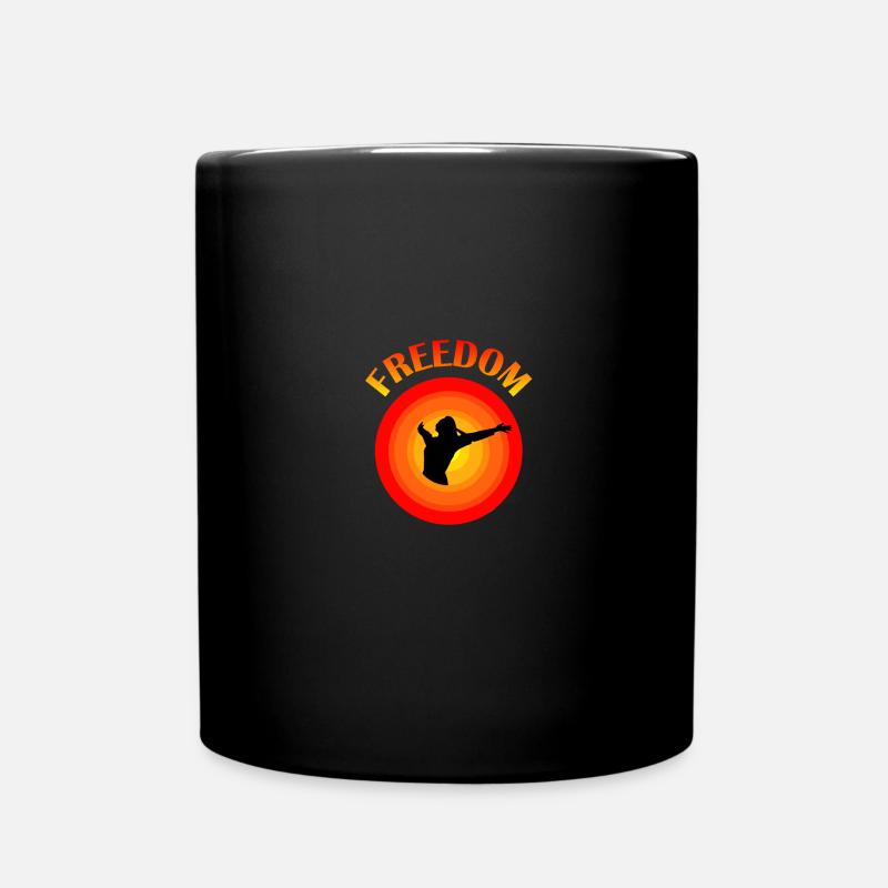 Liberté, liberté - Mug uni - noir