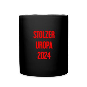 Proud great-grandpa 2024 - Full Colour Mug - black - Front