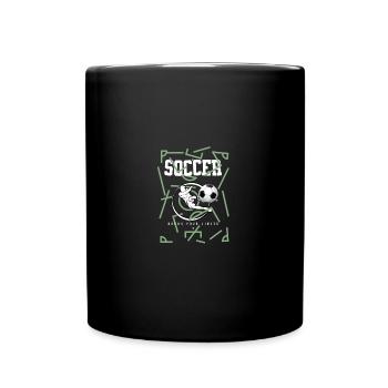 Soccer Break Your Limits - Full Colour Mug - black - Front
