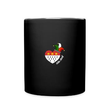 Kölle Alaaf Carnaval de la cathédrale de Cologne Kölsch - Mug uni - noir - Devant