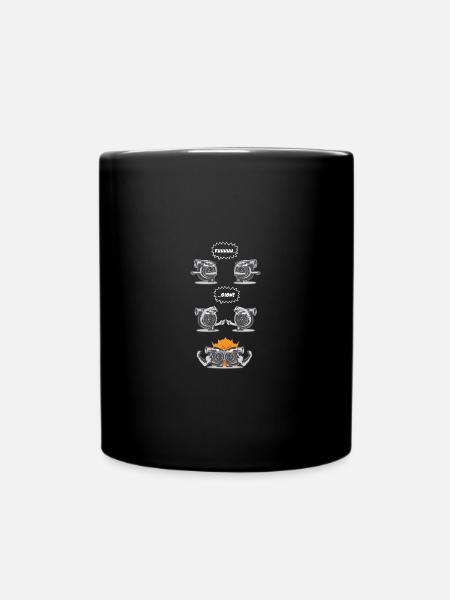 Turbo Fusion - Tasse einfarbig - Schwarz