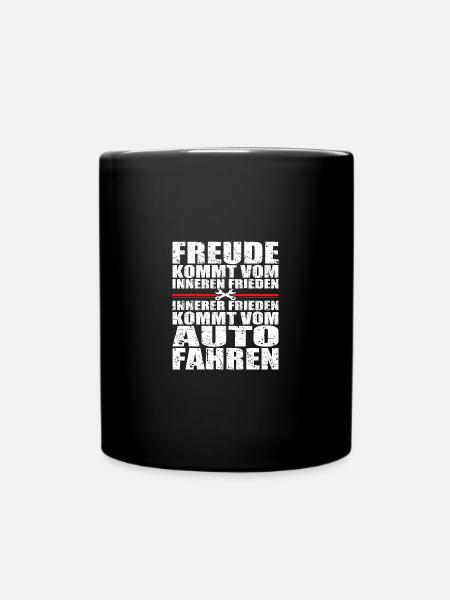 Innerer Fireden kommt vom auto fahren - Tasse einfarbig - Schwarz