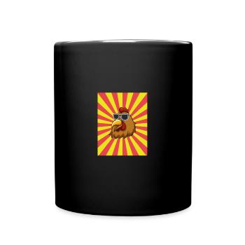 Chickens Hen - Full Colour Mug - black - Front