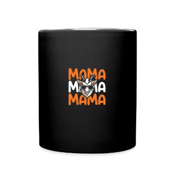Maman Maman Chèvres - Mug uni - noir - Devant