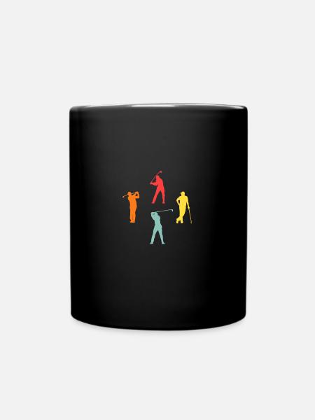 Golfspieler Evolution Golf - Tasse einfarbig - Schwarz