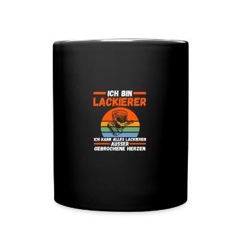 Car Painter Vehicle Painter Painter - Full Colour Mug - black - Front