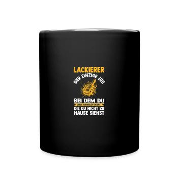Car Painter Vehicle Painter Painter - Full Colour Mug - black - Front