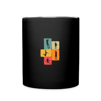 Basketball Players Basketball - Full Colour Mug - black - Front