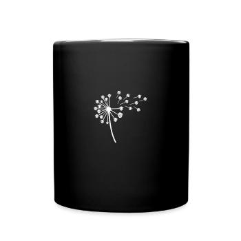 Schäfer Schaf - Tasse einfarbig - Schwarz - Vorne