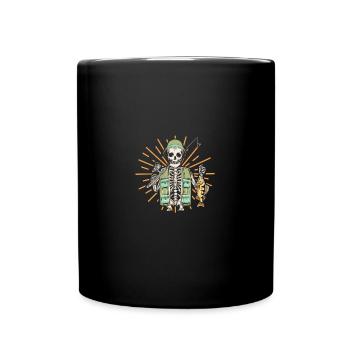 Angler Fishing - Full Colour Mug - black - Front