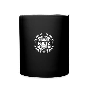 Fritz - Tasse einfarbig - Schwarz - Vorne