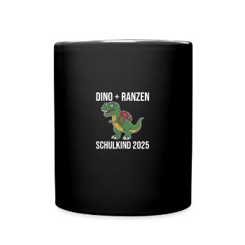 Kita Abschied Erste Klasse Einschulung 2025 - Tasse einfarbig - Schwarz - Vorne