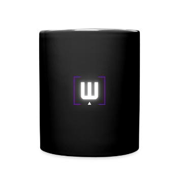 Letter "W" - Full Colour Mug - black - Front