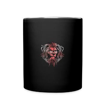 Nordirland - Tasse einfarbig - Schwarz - Vorne