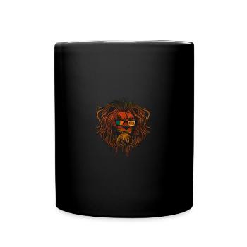 Sri Lanka - Tasse einfarbig - Schwarz - Vorne
