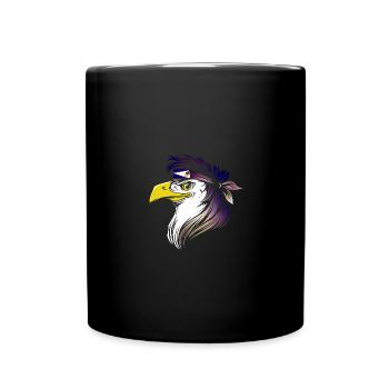 Amerikanisch-Samoa - Tasse einfarbig - Schwarz - Vorne