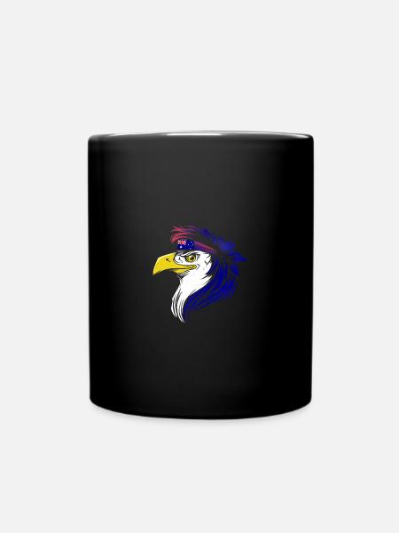 Australien - Tasse einfarbig - Schwarz