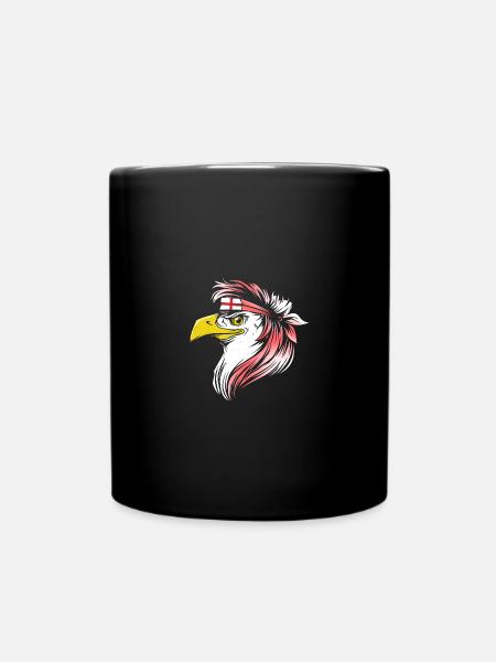 England - Tasse einfarbig - Schwarz