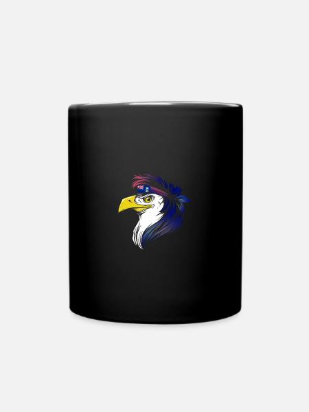 Falklandinseln - Tasse einfarbig - Schwarz