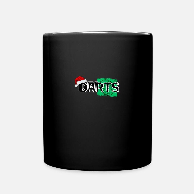 Darts - Tasse einfarbig - Schwarz