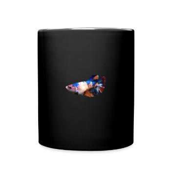 Kämpfer - Tasse einfarbig - Schwarz - Vorne