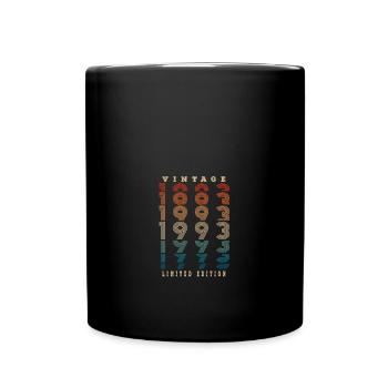 Millésime 1993 Édition Limitée 30ème Anniversaire - Mug uni - noir - Devant