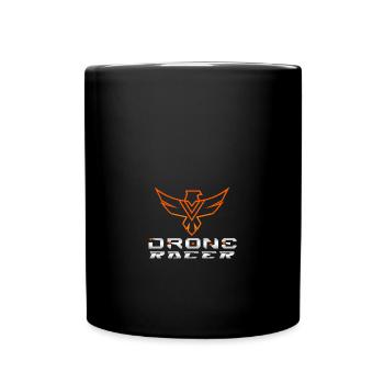 Drone Drones Drone Flight Drone Pilot - Full Colour Mug - black - Front