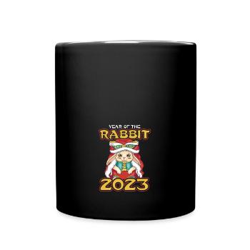 Funny Chinese Happy New Year 2023 Year Of The - Tasse einfarbig - Schwarz - Vorne