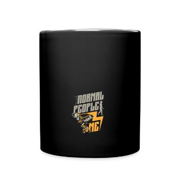 Falconry Ornithology Birder Falconer normal - Full Colour Mug - black - Front
