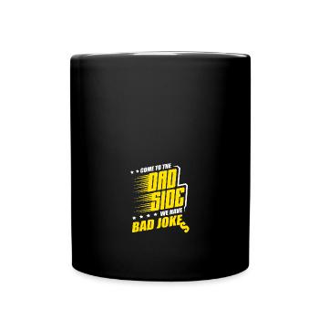 Humor Dad Joke Loading Please Wait Daddy Fathers - Full Colour Mug - black - Front