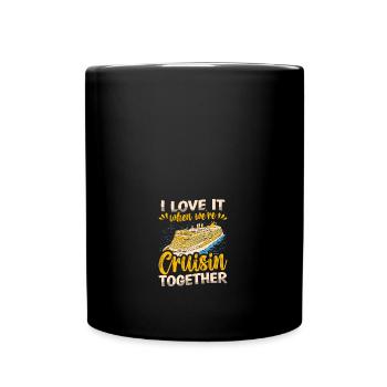 Cruise Funny Matching Cruise Ship Couple Family - Full Colour Mug - black - Front