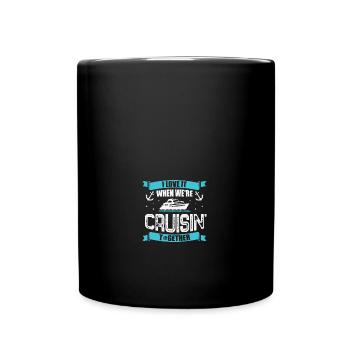 Cruise Funny Matching Cruise Ship Couple Family - Full Colour Mug - black - Front