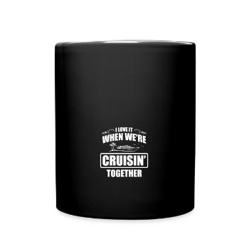 Cruise Funny Matching Cruise Ship Couple Family - Full Colour Mug - black - Front