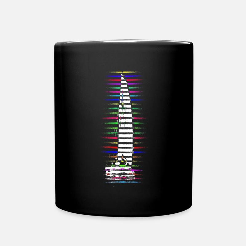 VOILIER CATAMARAN - Mug uni - noir