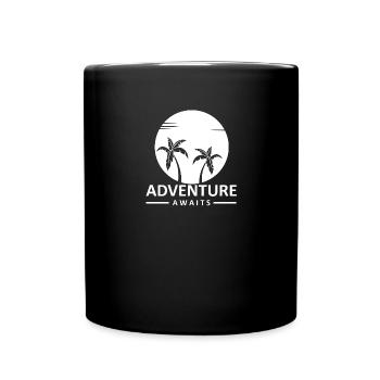 Voyage en plein air Aventure Nature - Mug uni - noir - Devant
