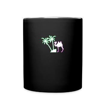 camel - Full Colour Mug - black - Front