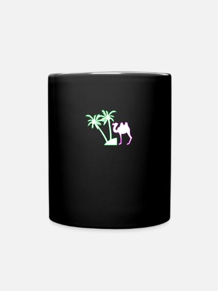 Kamel - Tasse einfarbig - Schwarz