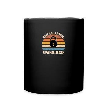 Uncle Level Unclock - Full Colour Mug - black - Front