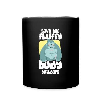 Force Animal Haltérophilie Fitness - Mug uni - noir - Devant