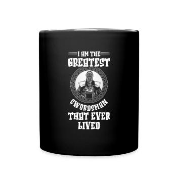 Krieger Kenjutsu Gumdo Japan - Tasse einfarbig - Schwarz - Vorne