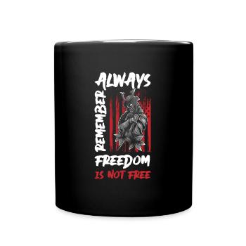 Krieger Geek - Tasse einfarbig - Schwarz - Vorne