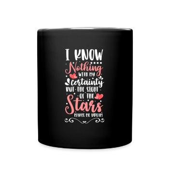 Planètes d’astronomie stellaire - Mug uni - noir - Devant