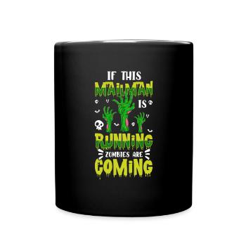 Boîte aux lettres de la profession de facteur - Mug uni - noir - Devant